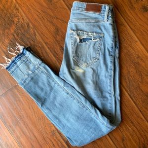 Hollister Super High Rise Vintage Stretch Jeans